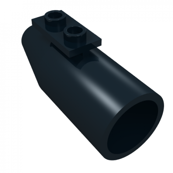 Aircraft Engine Smooth Large, 1 x 2 Thin Top Plate