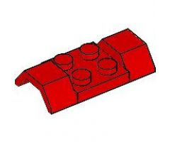 Vehicle, Mudguard 2 x 4 with Arch Smooth