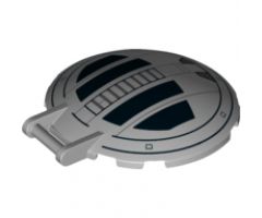 Dish 6 x 6 Inverted - No Studs with Bar Handle with SW TIE Advanced Hatch Pattern