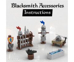 LEGO Blacksmith Accessories Moc