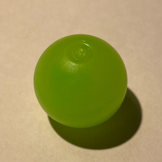 Ball Bionicle Zamor Sphere with Marbled Trans-Bright Green Pattern