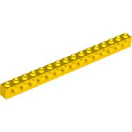 Technic, Brick 1 x 16 with Holes