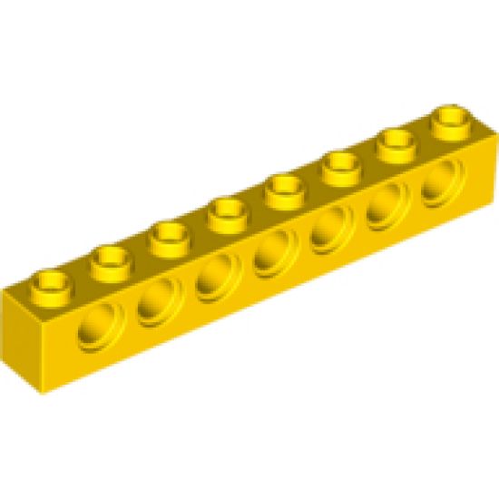 Technic, Brick 1 x 8 with Holes