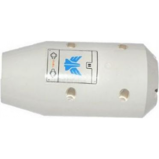 Vehicle Tipper Drum 3 x 6 x 10 Half with 4 Pin Holes with 'FUEL', Filler Caps, and Galaxy Squad Logo Pattern (Sticker) - Set 70709