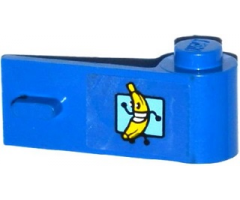 Door 1 x 3 x 1 Right with Running Banana Pattern (Sticker) - Set 76026