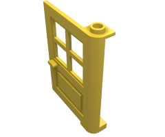 Door 1 x 4 x 5 with 4 Panes