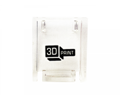 Container Box 2 x 2 x 2 Door with Slot with '3D PRINT' Pattern (Sticker) - Set 70418