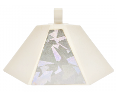 Panel 3 x 5 Solar/Clip-On/Deltoid with Reflective Trapezoid Pattern (Sticker)