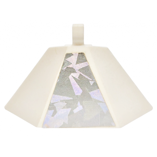 Panel 3 x 5 Solar/Clip-On/Deltoid with Reflective Trapezoid Pattern (Sticker)