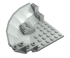Panel 10 x 10 x 2 1/3 Quarter Saucer Base