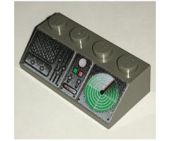 Slope 45 2 x 4 with Radio/Radar Console Pattern