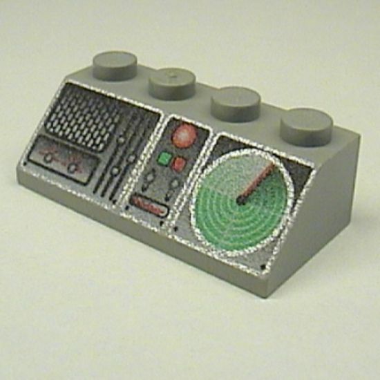 Slope 45 2 x 4 with Radio/Radar Console Pattern