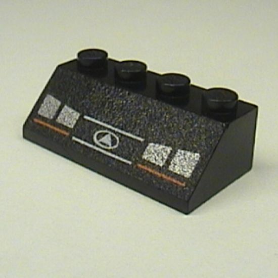 Slope 45 2 x 4 with Headlights 2 Pattern