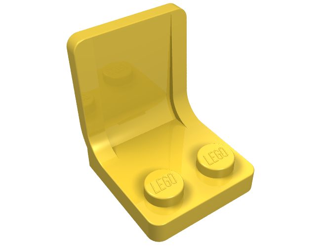 Minifigure, Utensil Seat (Chair) 2 x 2