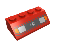 Slope 45 2 x 4 with Headlights 1 Pattern