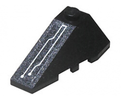 Wedge 4 x 2 Triple Left with Circuitry Pattern (Sticker) - Set 7703