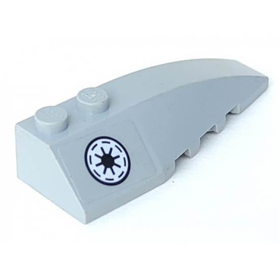 Wedge 6 x 2 Right with SW Republic Pattern (Sticker) - Sets 7669 / 7868