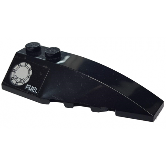 Wedge 6 x 2 Right with 'FUEL' and Filler Cap Pattern (Sticker) - Set 7786