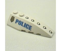 Wedge 6 x 2 Right with Police World City Pattern