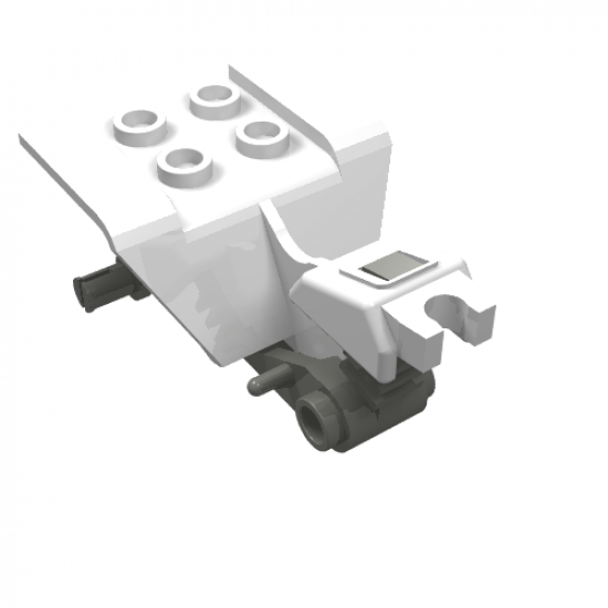 Riding Cycle Tricycle Body Top with Dark Gray Chassis