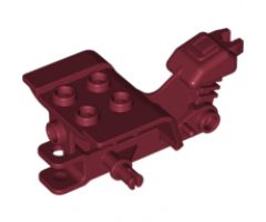 Riding Cycle Tricycle Body Top with Dark Red Chassis