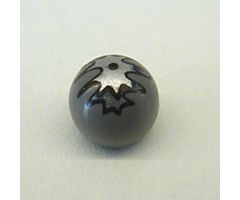 Technic Ball Joint with Black and Silver TT-8L/Y7 Gatekeeper Droid Pattern