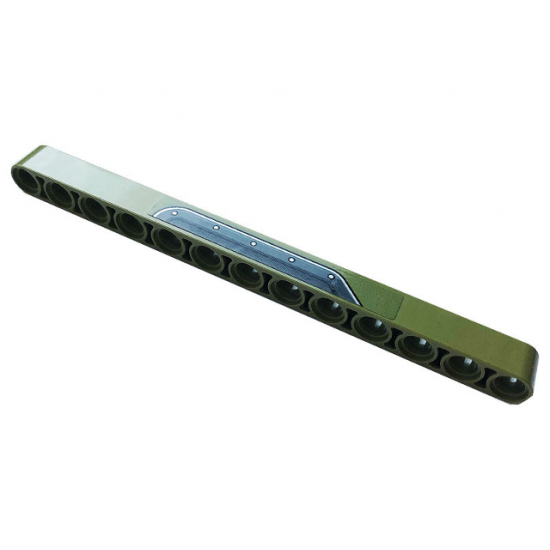 Technic, Liftarm 1 x 13 Thick with Door Plate with Rivets Pattern Model Left Side (Sticker) - Set 42110