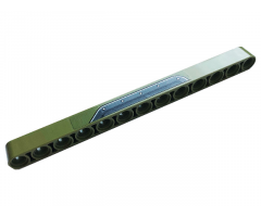 Technic, Liftarm 1 x 13 Thick with Door Plate with Rivets Pattern Model Right Side (Sticker) - Set 42110