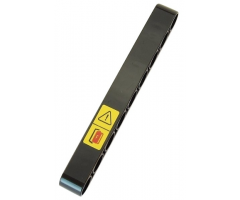Technic, Liftarm 1 x 9 Thick with Exclamation Mark in Warning Triangle and Fire Extinguisher Pattern (Sticker) - Set 42054