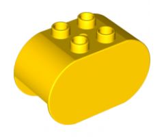 Duplo, Brick 2 x 4 x 2 Rounded Ends