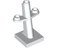 Boat Mast 2 x 2 x 3 Inclined with Stud on Top and Two Sides