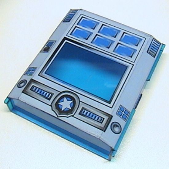 Panel 2 x 8 x 8 with Police Star Pattern