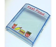 Panel 2 x 8 x 8 with Fast Food Pattern (Set 4655)