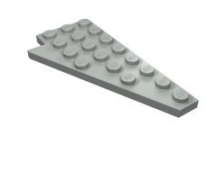 Wedge, Plate 8 x 4 Wing Right