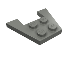 Wedge, Plate 3 x 4 without Stud Notches