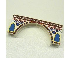 Arch 1 x 6 x 2 with Indian Pattern