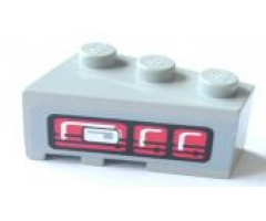 Wedge 3 x 2 Right with Taillights Pattern (Sticker) - Set 8479
