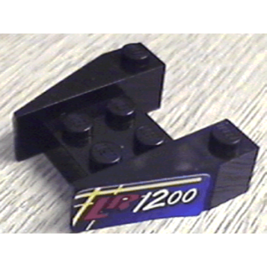 Wedge 3 x 4 without Stud Notches with 'LR1200' Pattern on Both Sides (Stickers) - Set 8417