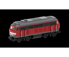 Diesel engine BR218 / Diesel-Lok BR218