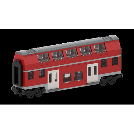 IRE coach with low entry / IRE Doppelstockwagen mit Tiefeinstieg