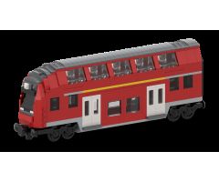 IRE control cab coach / IRE Doppelstock-Steuerwagen