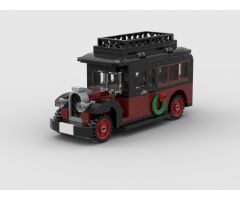 Winter Village Christmas Present Delivery Truck