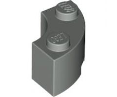 Brick, Round Corner 2 x 2 Macaroni with Stud Notch