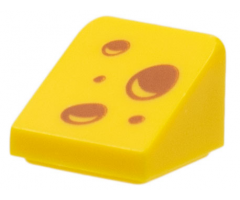 Slope 30 1 x 1 x 2/3 with Swiss Cheese Pattern