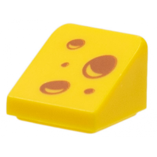 Slope 30 1 x 1 x 2/3 with Swiss Cheese Pattern