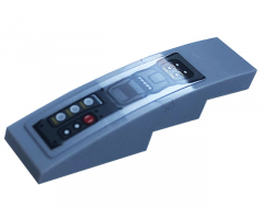 Slope, Curved 4 x 1 with Buttons, Shift Lever and Control Panel Pattern (Sticker) - Set 76899
