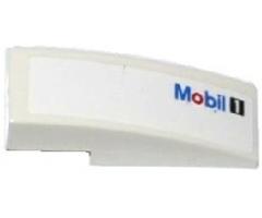 Slope, Curved 3 x 1 with 'Mobil 1' Pattern Model Left Side (Sticker) - Set 75912