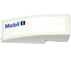 Slope, Curved 3 x 1 with 'Mobil 1' Pattern Model Right Side (Sticker) - Set 75912