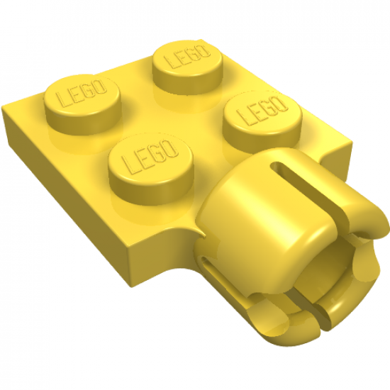 Plate, Modified 2 x 2 with Tow Ball Socket, Short, 4 Slots