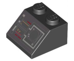 Slope 45 2 x 2 with Controls, Buttons, and Navigation Display Pattern